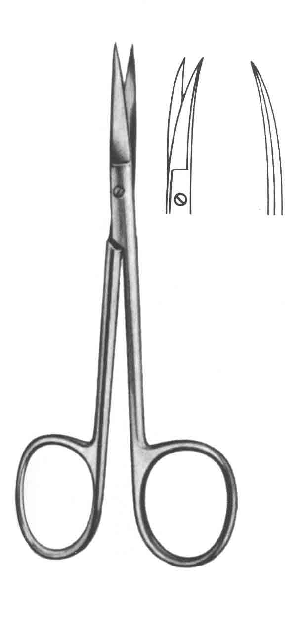 İRİS MAKASI EĞRİ 10,5CM